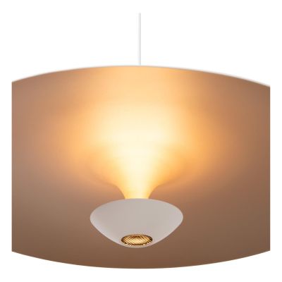 Lucide KENNETH - Pendant light - Ø 60 cm - LED Dim. - 1x16W 2700K - White - Premium
